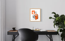 Charger l&#39;image dans la galerie, POSTER - Orange Collages 🧡
